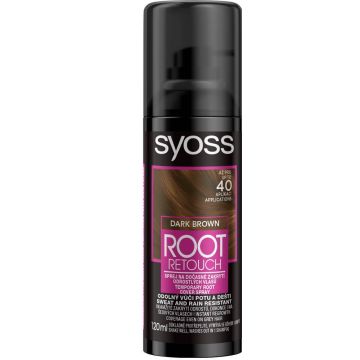 Syoss Root Retoucher Оцветяващ спрей за корени Тъмно кафяв 120 мл