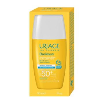 Uriage Bariesun Слънцезащитен ултра лек флуид за лице за чувствителна кожа SPF50+ 30 мл