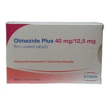 Олмезид Плюс 40 мг/12.5 мг х 30 таблетки Stada