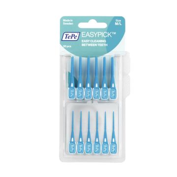 TePe Силиконови интердентални четки за зъби ЕasyPick М/L 36 бр
