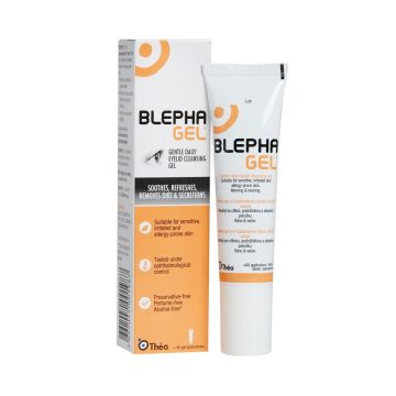 Blephagel Стерилен гел за почистване на клепачи и мигли 30 гр Laboratories THEA