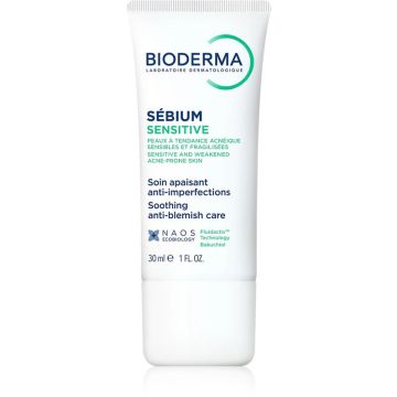 Bioderma Sebium Sensitive Крем за чувствителна акнеична кожа 30 мл