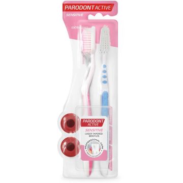 Parodont Active Sensitive Extra Soft Duo Четка за зъби 1+1