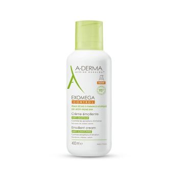 A-Derma Exomega Control Емолиентен крем за суха и атопична кожа 400 мл