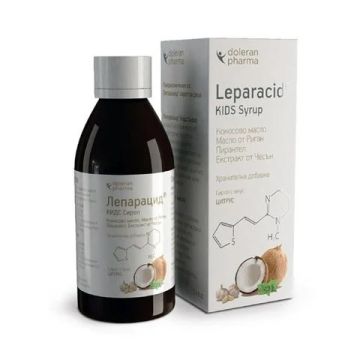 Leparacid Kids Сироп за деца и възрастни При вътрешни паразити и вируси Doleran Pharma 100 мл