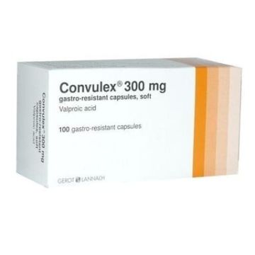 Конвулекс 300 мг х 100 капсули  Gerot Pharmaceutica