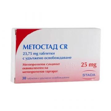 Метостад SR 23,75 мг х 30 таблетки Stada