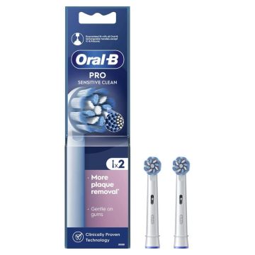 Oral-B Pro Sensitive Clean Накрайник за електрическа четка за зъби х 2 броя