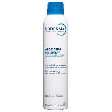 Bioderma Atoderm SOS Противосърбежен успокояващ спрей 200 мл