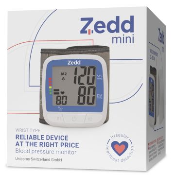 Автоматичен апарат за измерване на кръвно налягане на китката Zedd Mini 