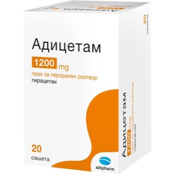 Адицетам 1200 мг х 20 сашета Adipharm