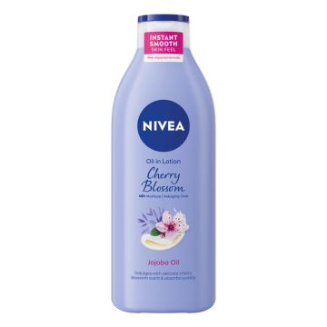 Nivea Cherry Blossom & Jojoba Oil Лосион за тяло с черешов цвят и масло от жожоба 400 мл