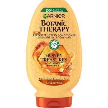 Garnier Botanic Therapy Honey&Beeswax Възстановяващ балсам за увредена коса с мед и пчелен восък 200 мл
