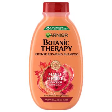 Garnier Botanic Therapy Castor Oil & Maple Sap Шампоан за увредена коса с масло от рицин и сок от клен 250 мл