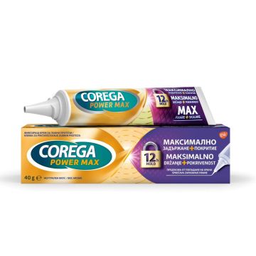 Corega Hold + Seal Корега Фиксиращ крем за зъбни протези 40 г