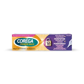 Corega Hold + Seal Корега Фиксиращ крем за зъбни протези 40 г