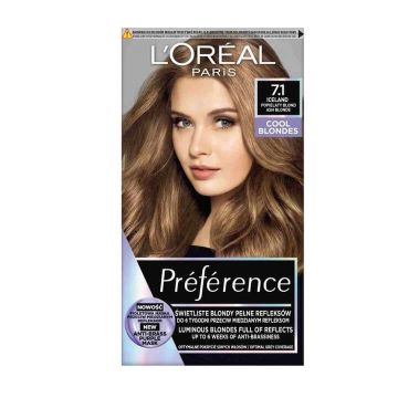 L’Oreal Preference Трайна боя за коса 7.1 Iceland