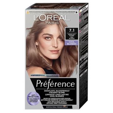 L’Oreal Preference Трайна боя за коса 7.1 Iceland