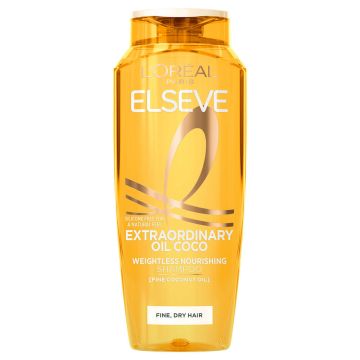 Elseve Extraordinary Oil Coco Подхранващ шампоан за нормална към суха коса 250 мл