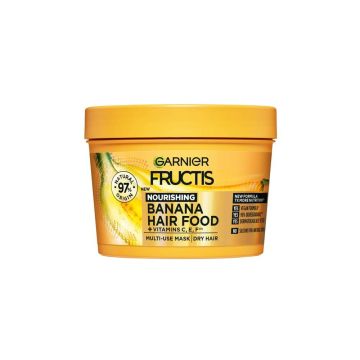 Garnier Fructis Banana Hair Food Подхранваща маска с екстракт от банан за суха коса 390 мл