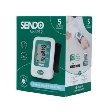 Апарат за измерване на кръвно налягане за китка Sendo Smart 2