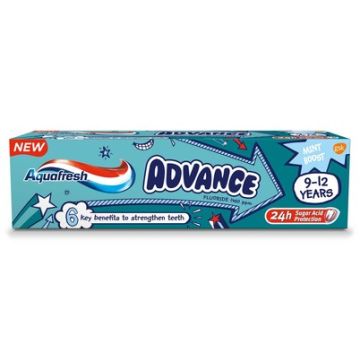 Aquafresh Advance Детска паста за зъби 9-12 г  75 мл