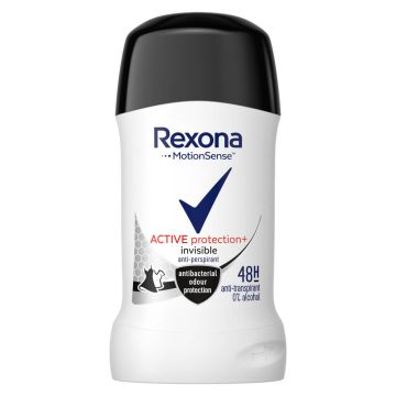 Rexona Active Protection + Invisible Стик против изпотяване за жени 40 мл