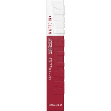 Maybelline SuperStay Matte Ink Дълготрайно течно червило с матов ефект, цвят 80 Ruler