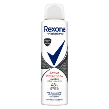 Rexona Active Protection+ Invisible Дезодорант против изпотяване за жени 150 мл