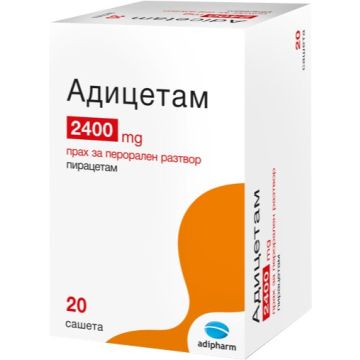 Адицетам 2400 мг х 20 сашета Adipharm