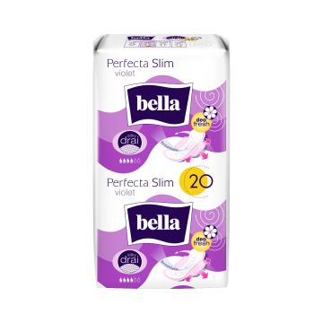  Bella Perfecta Slim Violet Deo Fresh Ултра тънки дамски превръзки с крилца 20 бр 