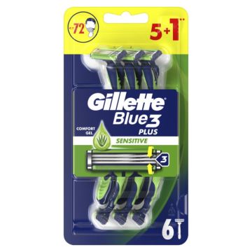 Gillette Blue 3 Plus Sens Еднократна самобръсначка х 6 бр
