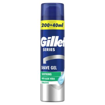 Gillette Series Гел за бръснене успокояващ 200 мл + 40 мл