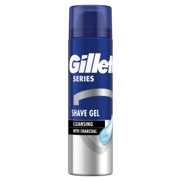 Gillette Series Гел за бръснене почистващ с въглен 200 мл