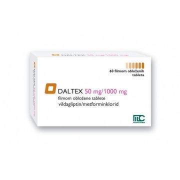 Далтекс 50 мг/1000 мг х 60 таблетки Medochemie