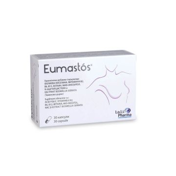 Eumastos При доброкачествени заболявания на гърдата х 30 капсули Lo. Li. Pharma