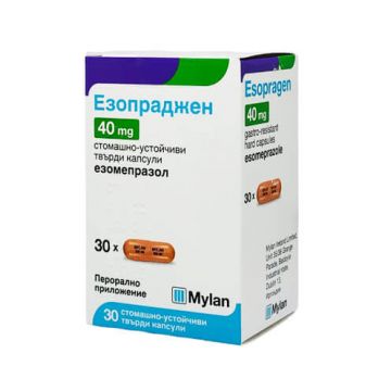 Езопраджен 40 мг х 30 капсули Mylan