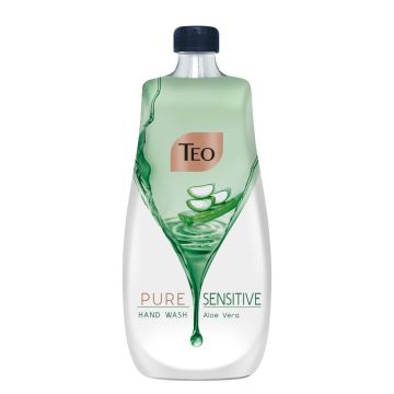 Teo Rich Milk Pure Sensitive Течен сапун за чувствителна кожа - пълнител 800 мл