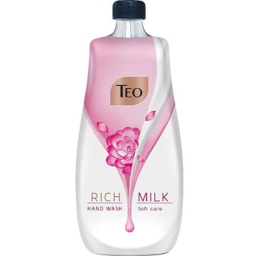 Teo Rich Milk Soft Care Течен сапун - пълнител 800 мл