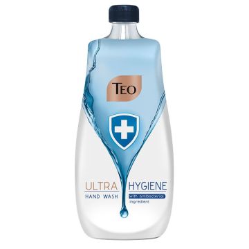 Teo Rich Milk Ultra Hygiene Течен антибактериален сапун - пълнител 800 мл