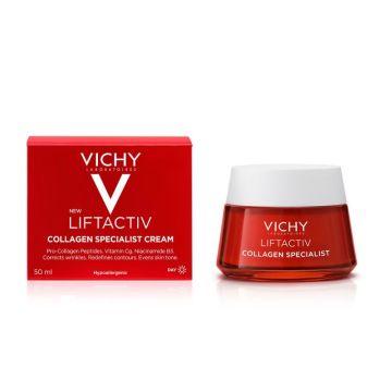 Vichy Liftactiv Collagen Specialist Дневен крем за лице против бръчки за всеки тип кожа 50 мл