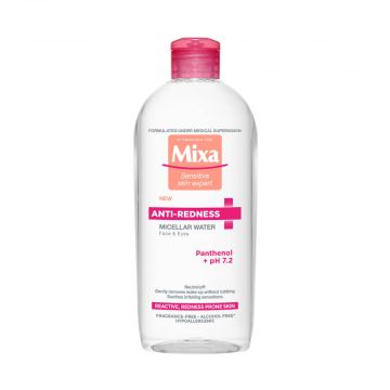 Mixa Anti-Redness Мицеларна вода за чувствителна и склонна към зачервяване кожа 400 мл