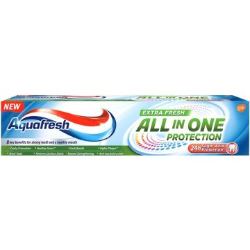 Aquafresh All-In-One Protection Extra Fresh паста за зъби 75 мл