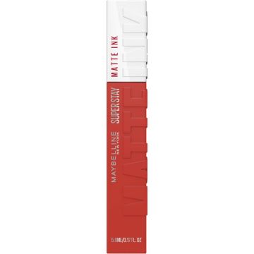 Maybelline SuperStay Matte Ink City Edition Дълготрайно течно червило с матов ефект, цвят 130 Selfstarter