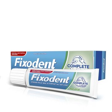 Fixodent Complete Neutral Фиксиращ крем за зъбни протези 47 гр