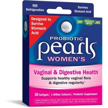 Nature's Way Пърлс Пробиотик за жени 1 млрд. активни пробиотиици х 30 софтгел капсули