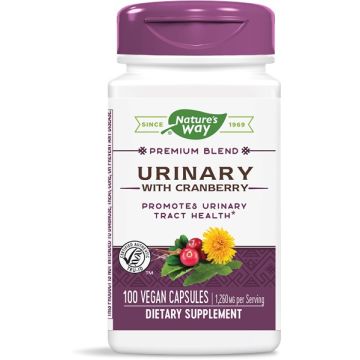 Nature's Way Urinary With Cranberry Червена боровинка в подкрепа за уринарния тракт 420 мг х100 V капсули