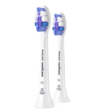 Стандартни глави за звукова четка за зъби Philips Sonicare Sensitive HX6052/87 х2 бр
