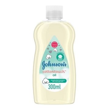 Johnson’s Baby CottonTouch Бебешко олио за тяло за новородени 300 мл