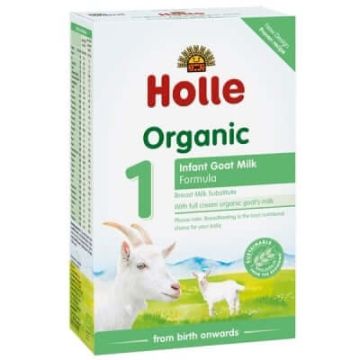 Holle Био козе мляко за кърмачета формула 1 0М + 400 г